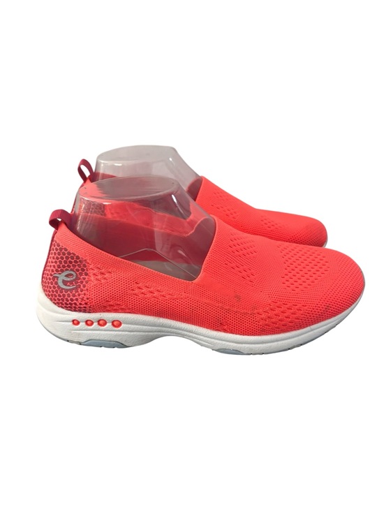 Easy Spirit Shoes - Easy Spirit Eco Tech Slip-On Sneaker Recycled Fibers Arch Knit Size 8.5W‎ Coral